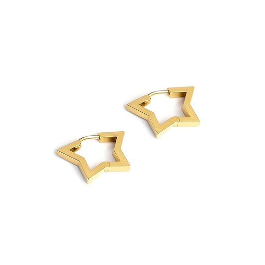 Half Star Hoops