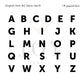 Colored Letter Necklace