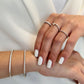 Diamond Thin Tennis Bangle