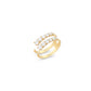 Double Line Cropped Ring
