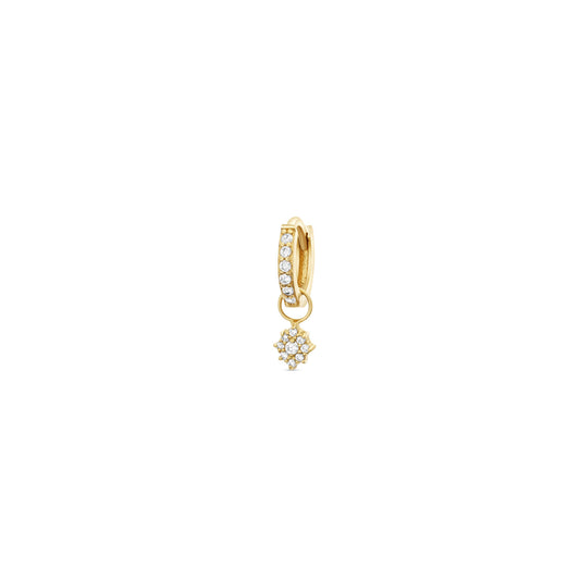 Rhombus Small Huggie Hoop