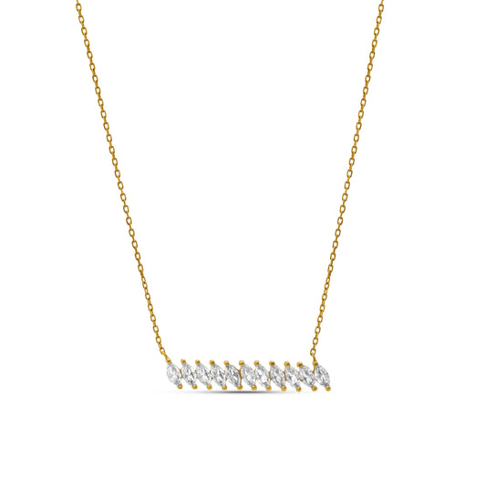 Marquise Stones Necklace