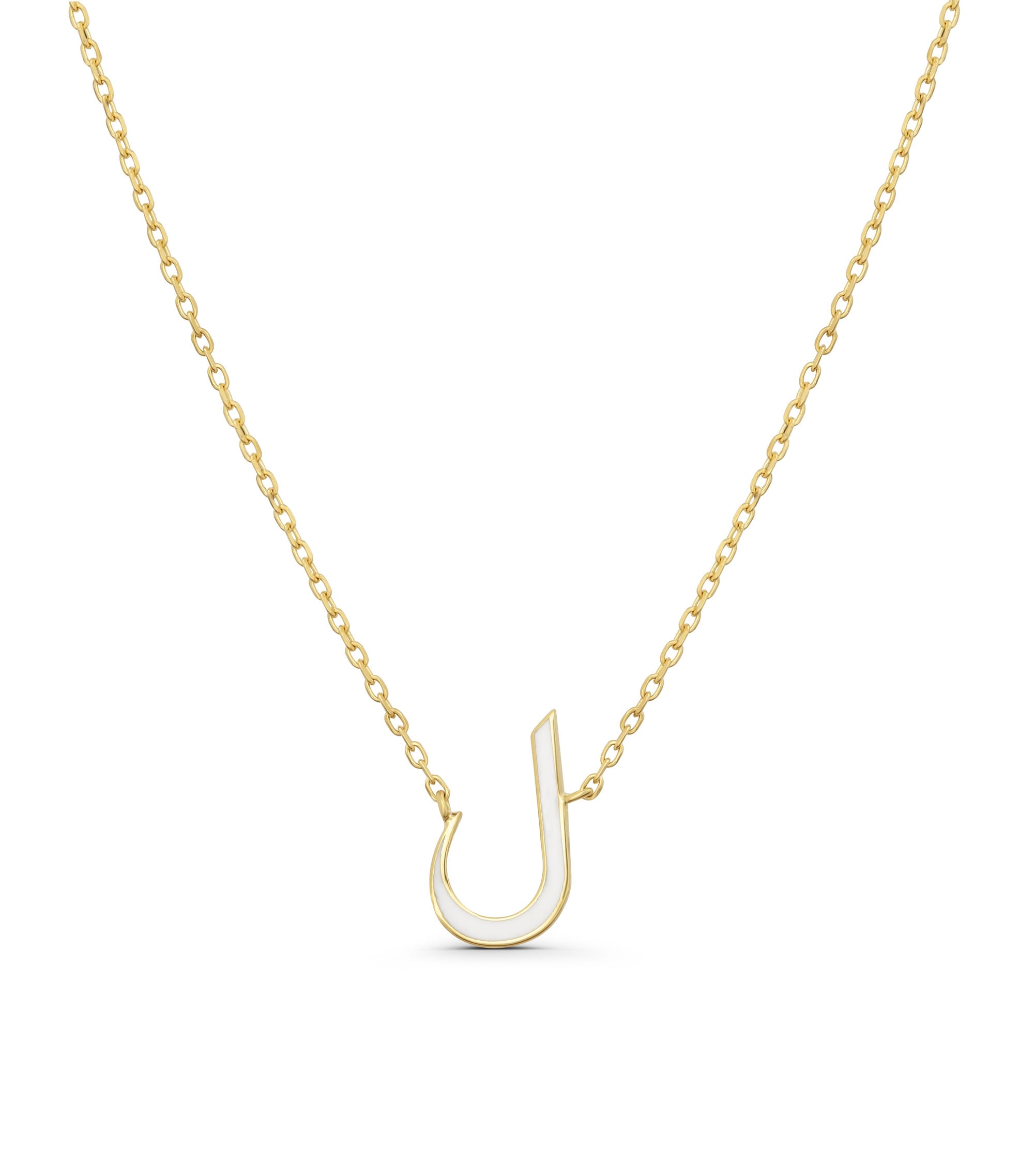 Colored Letter Necklace