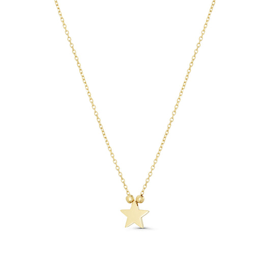 3D Star Necklace