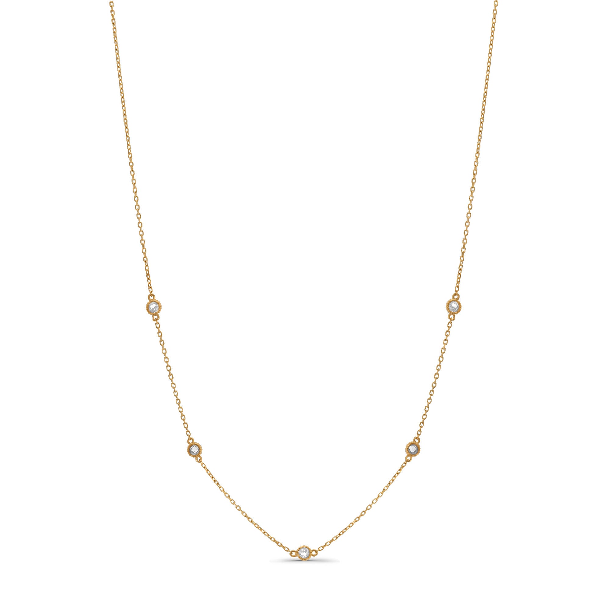 Five Stones Necklace