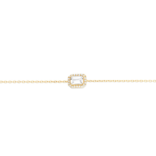 Emerald Cut Bracelet