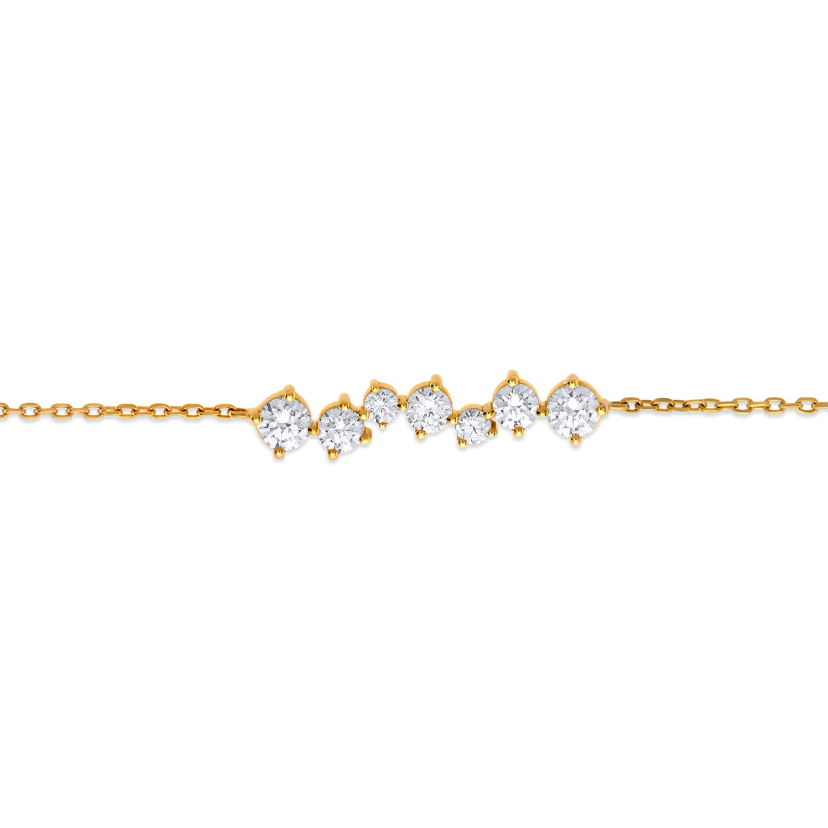 Diamond Curve Bracelet