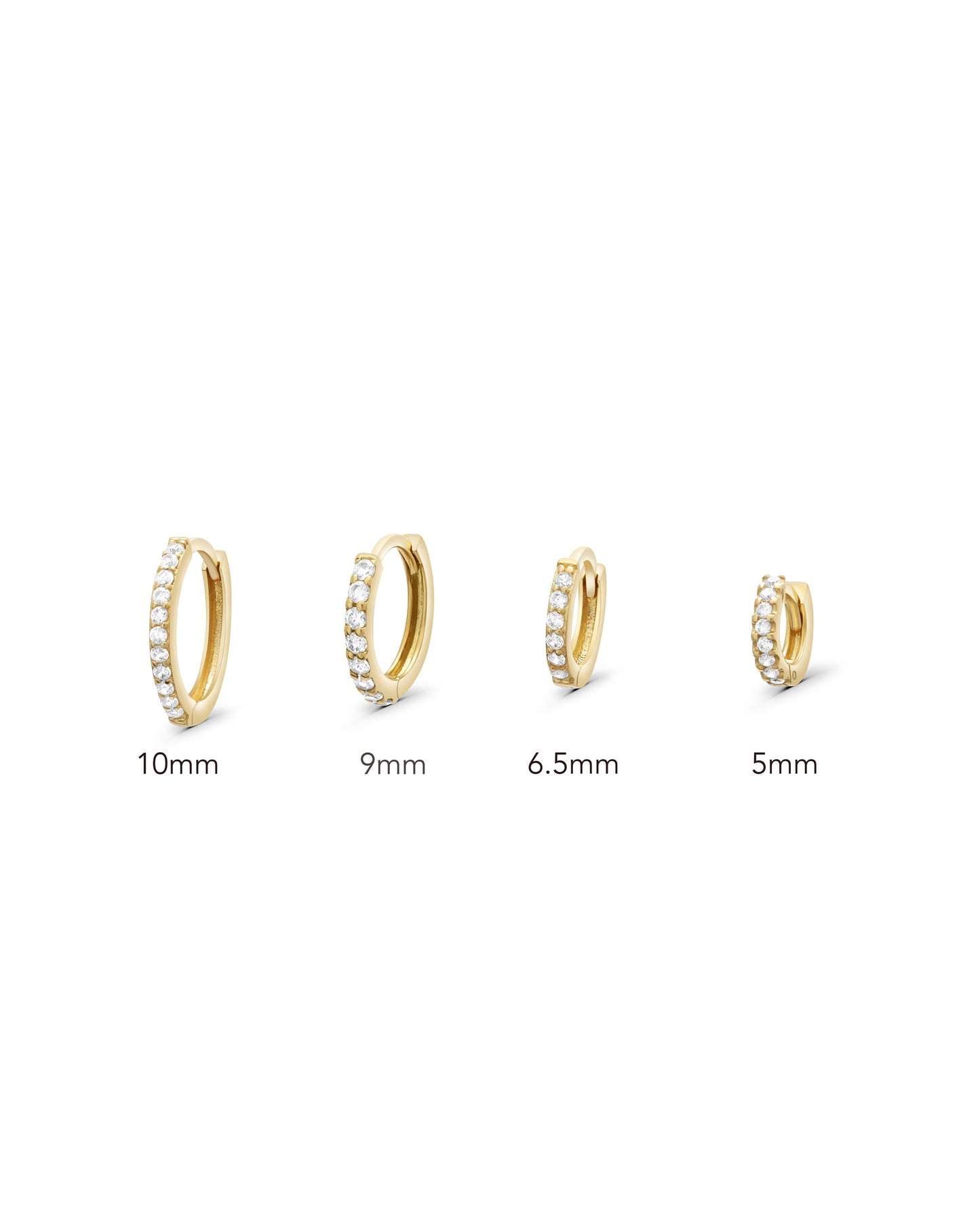 Huggie Hoop 10mm