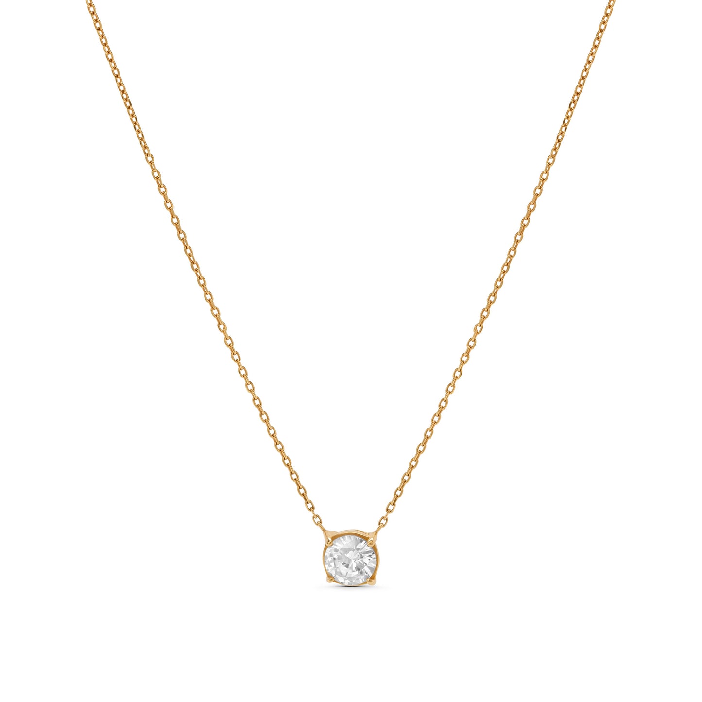 Single Stone Necklace