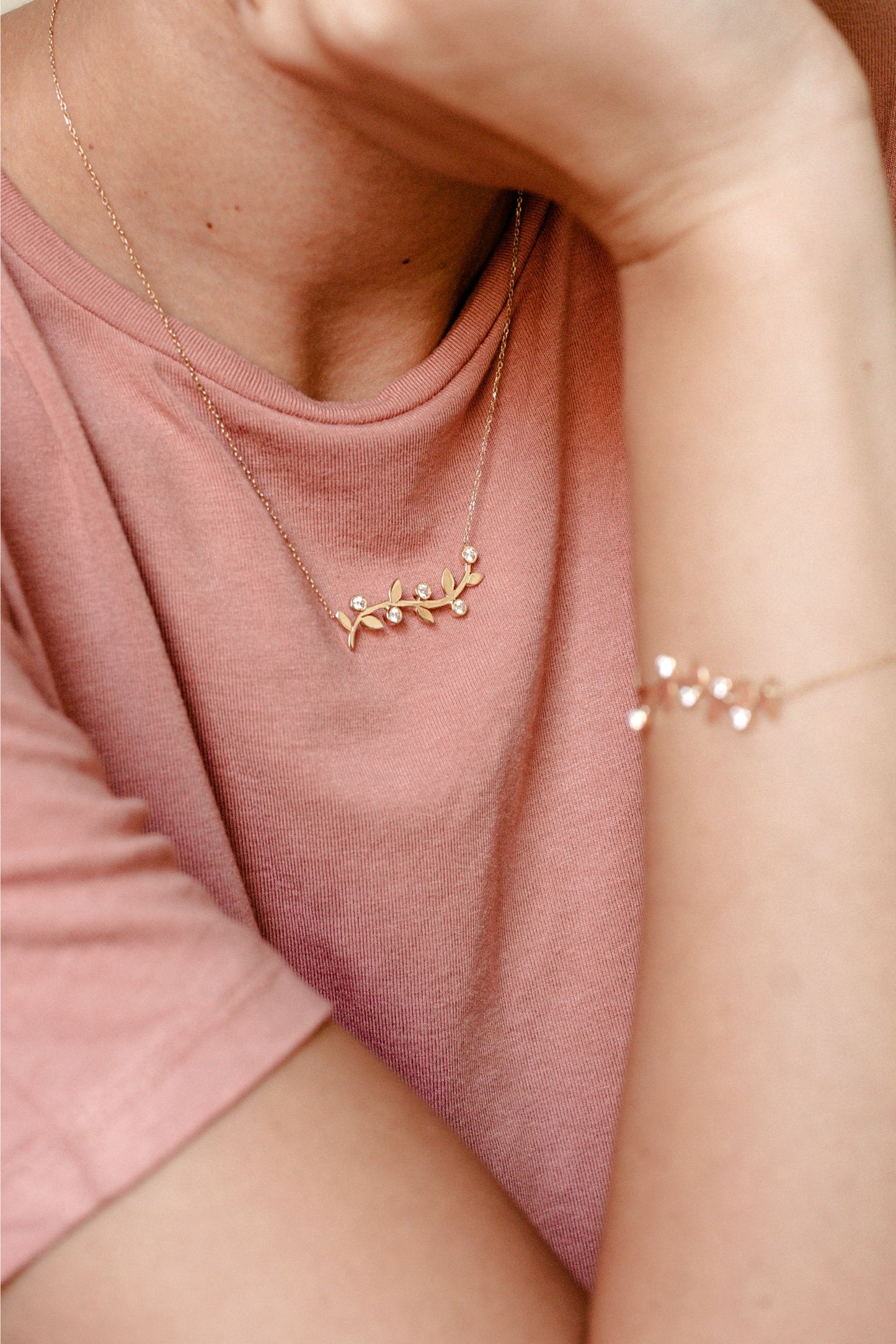 Leaves & Blossoms Necklace