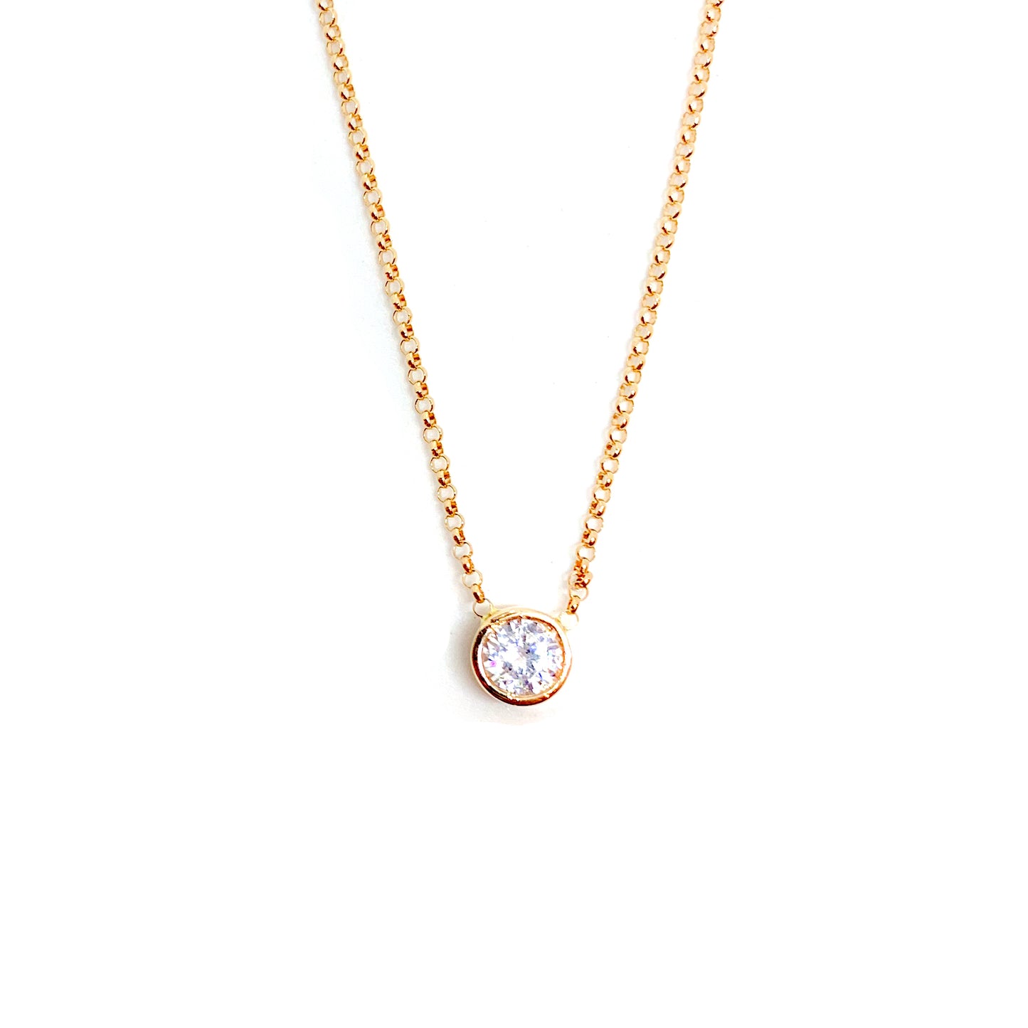 Single Stone Necklace