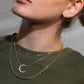 Crescent-necklace