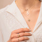 framed heart charm