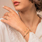 herringbone bracelet