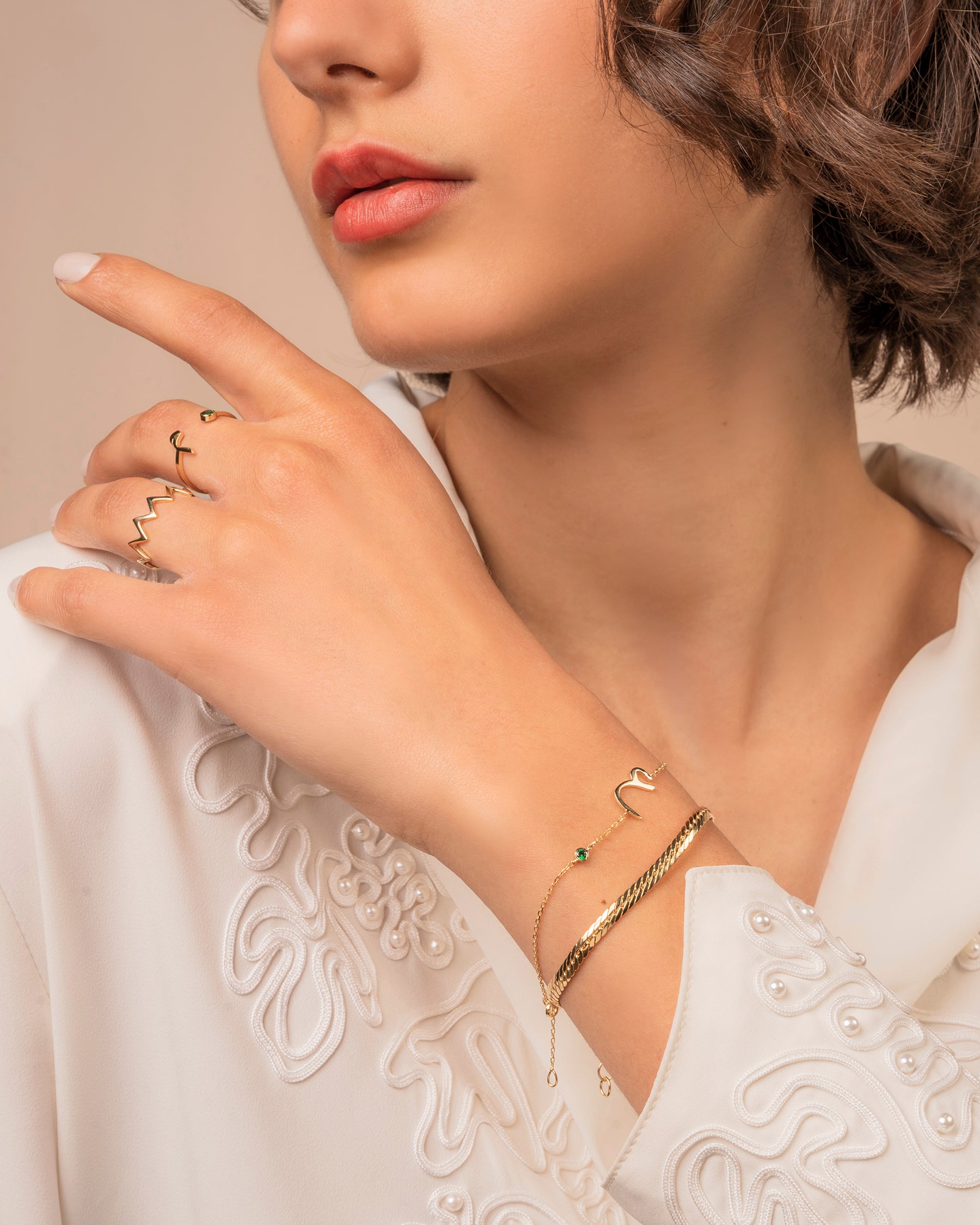 herringbone bracelet