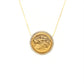 half lira necklace