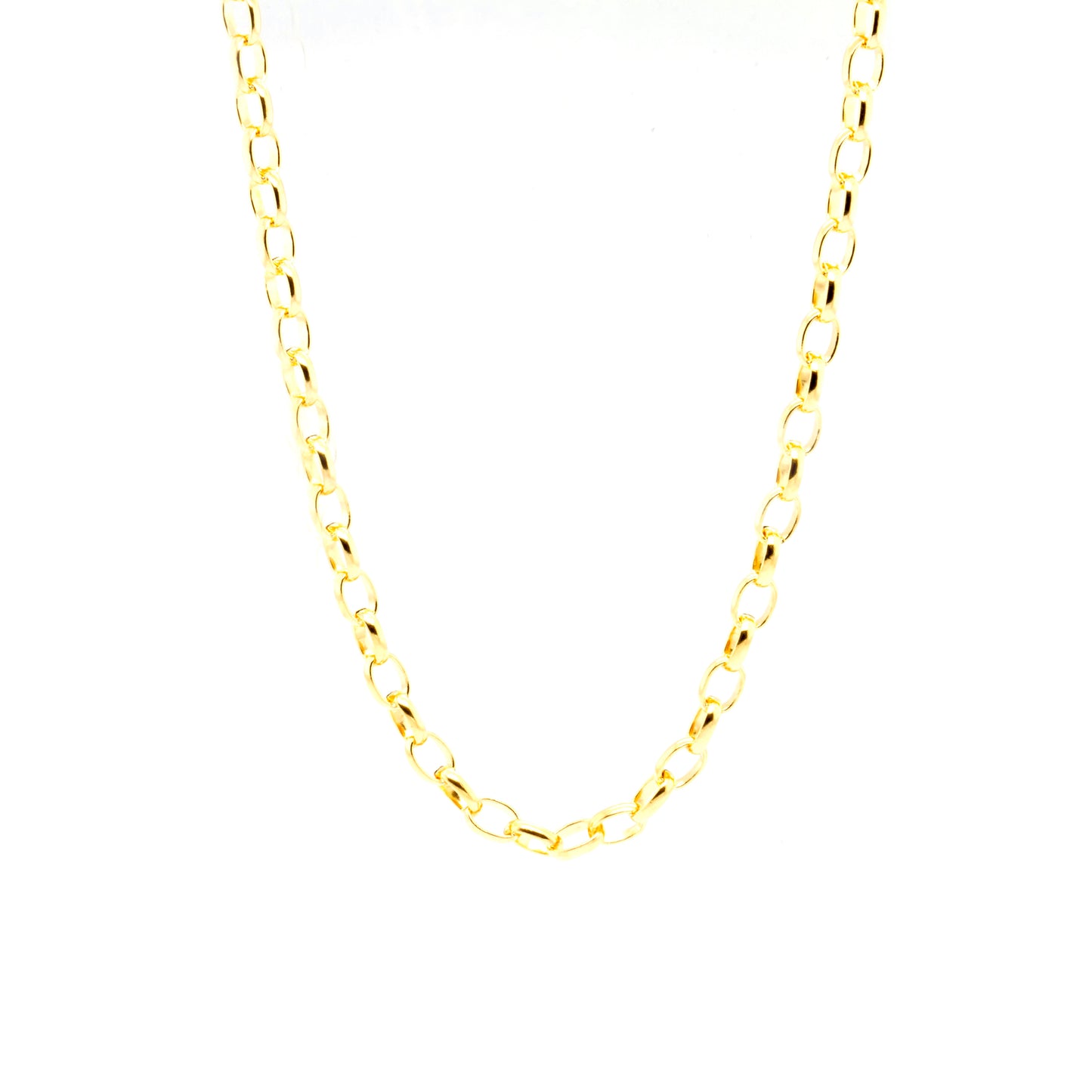 oval chain necklace