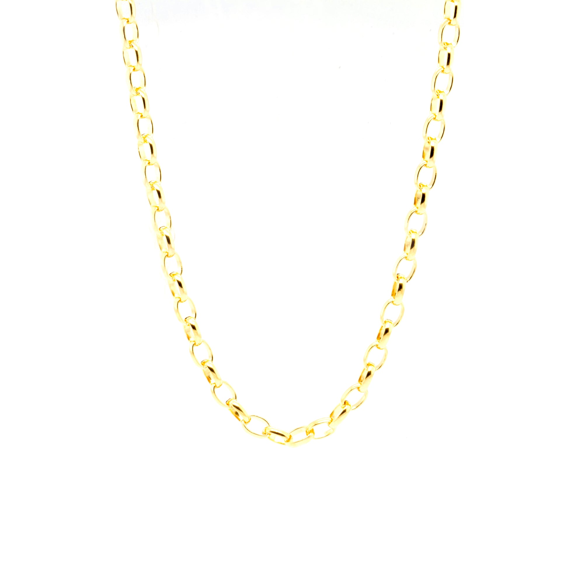 oval chain necklace