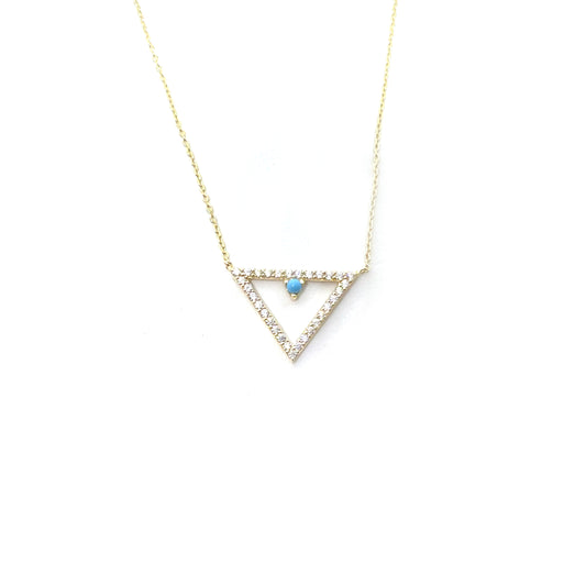 Shape-Triangle-Necklace