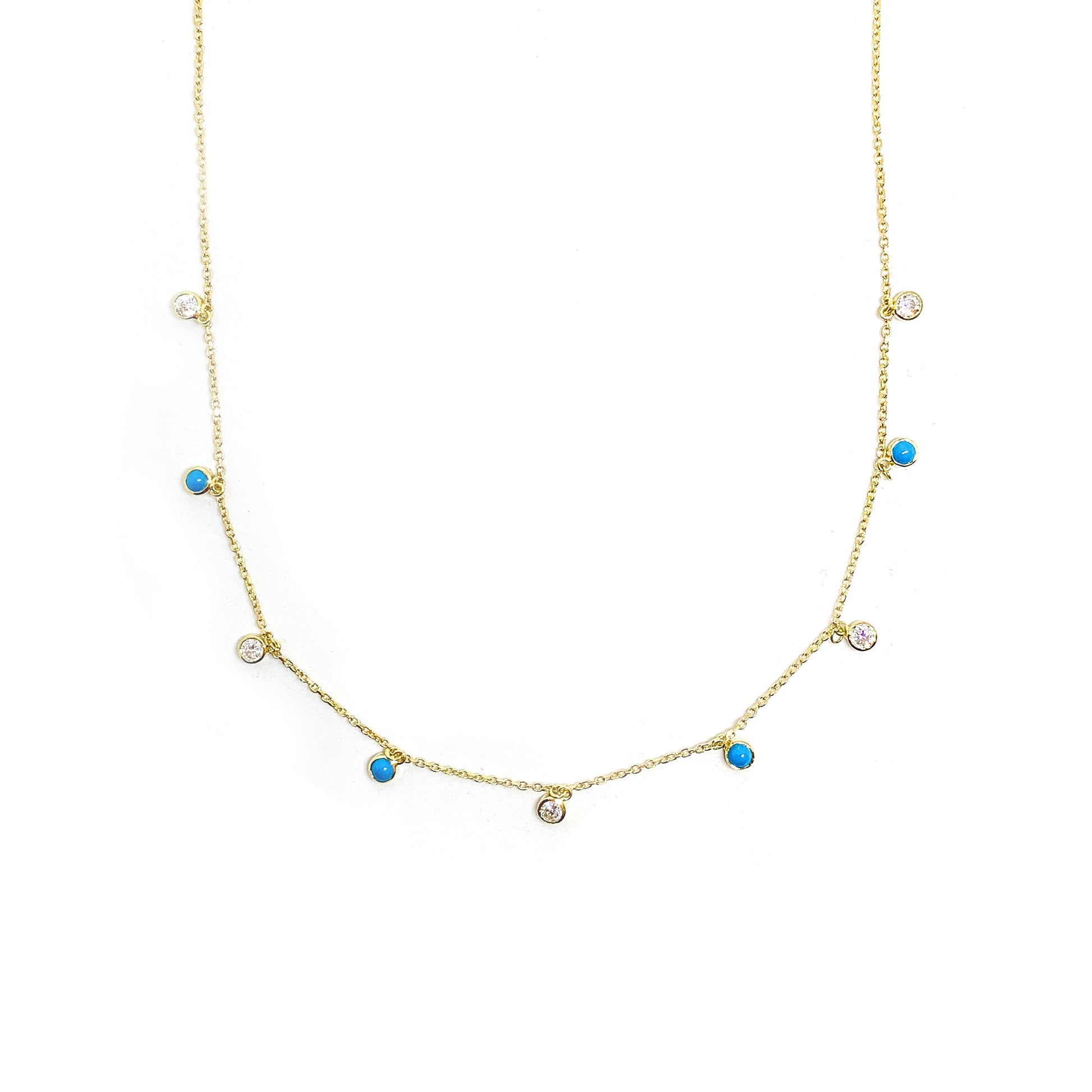 Turquoise Drop Choker/Necklace Turquoise Drop Choker/Necklace