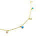 turquoise drop choker/necklace