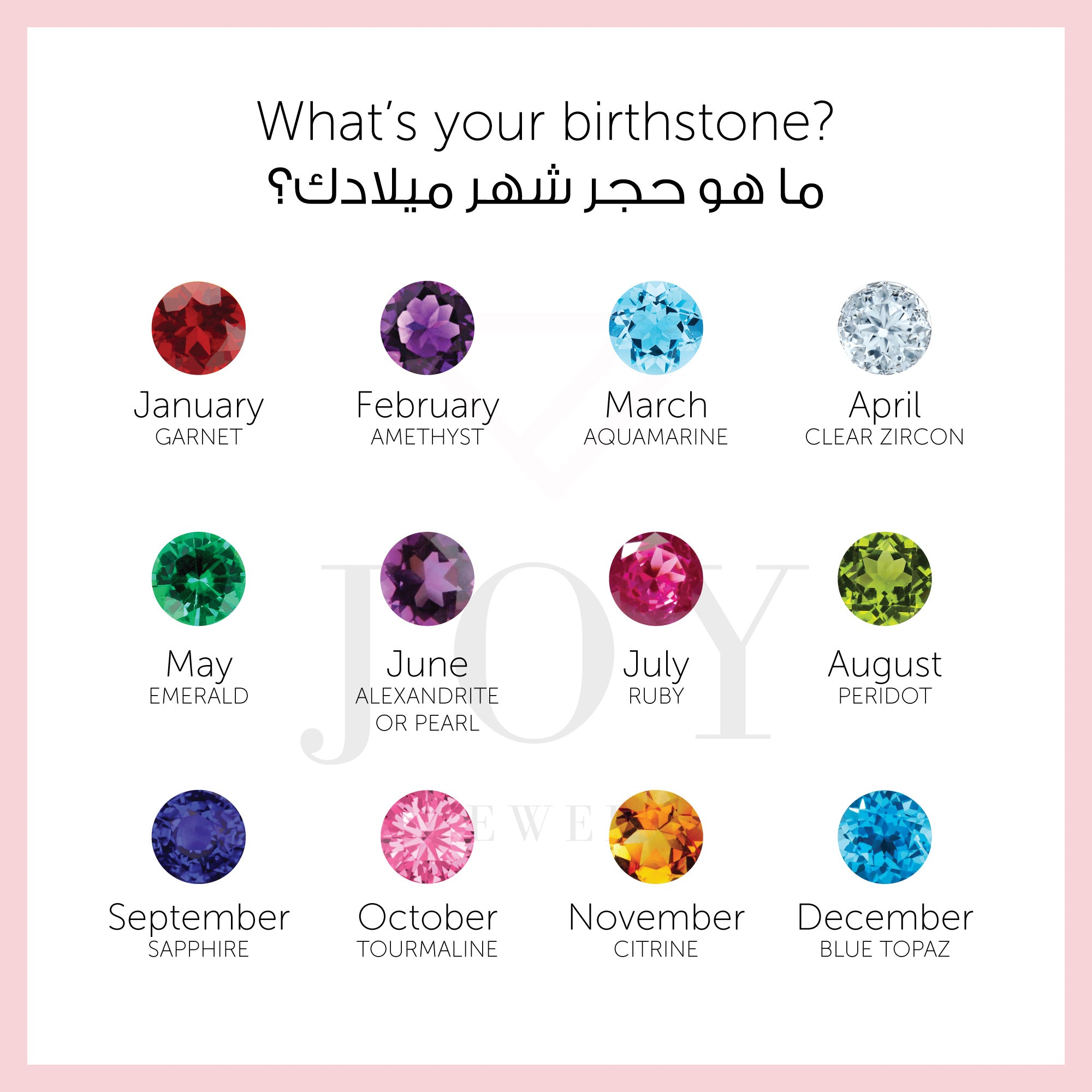 letter & birthstone bangle