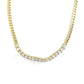 curb chain tennis necklace 3.5mm
