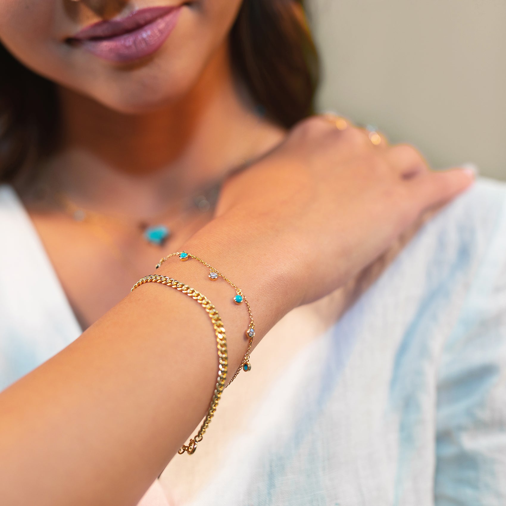 curb chain bracelet 3.5mm