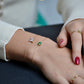 single stone bracelet