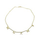letters and shapes necklace