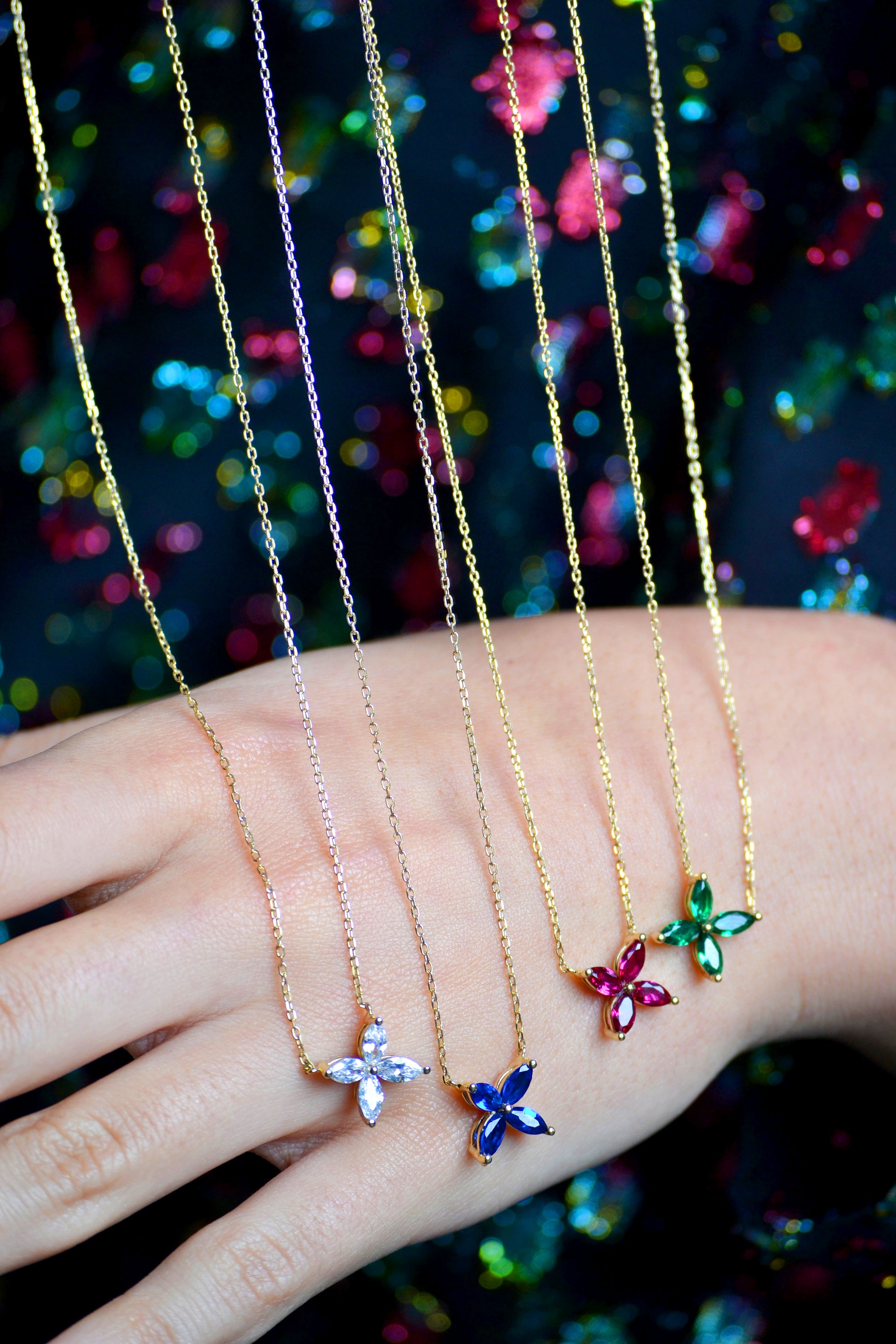 flower necklace