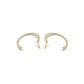half hoop earrings