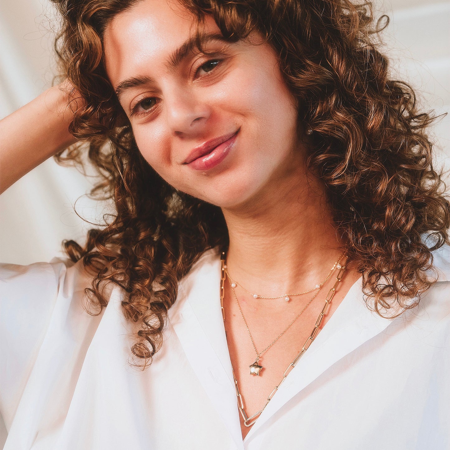 Puff Star Necklace