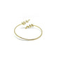 leaves & blossoms bangle