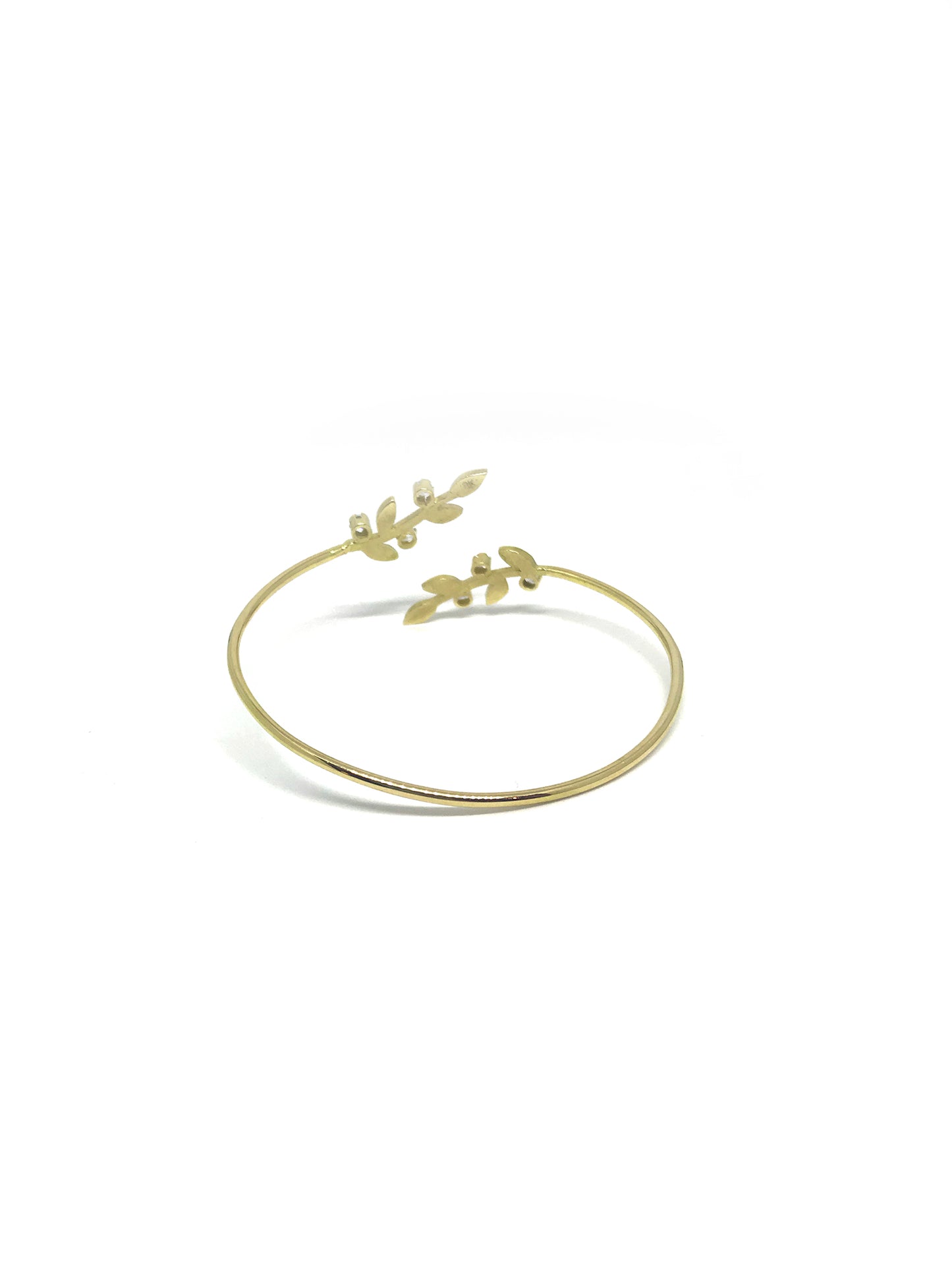 leaves & blossoms bangle