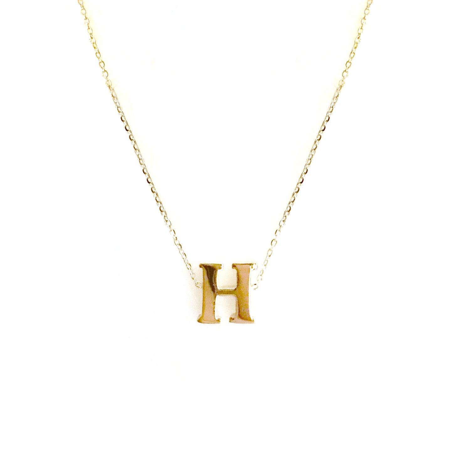 letter necklace