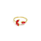 lotus open ring
