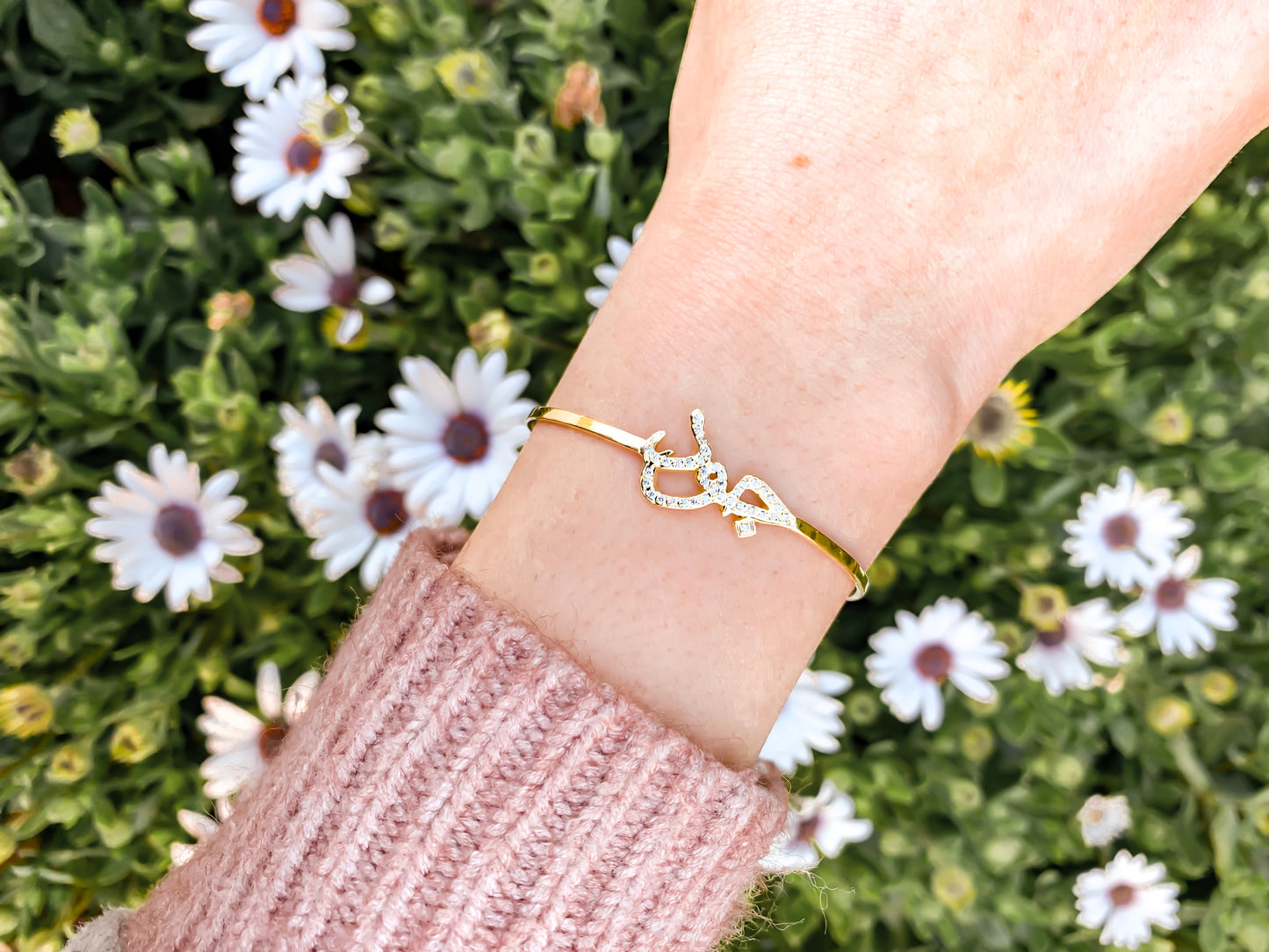 name tube bracelet