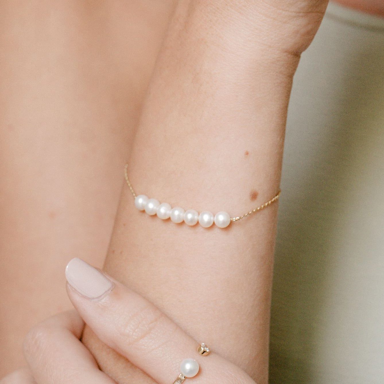 pearla chain bracelet