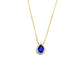 sapphire teardrop necklace
