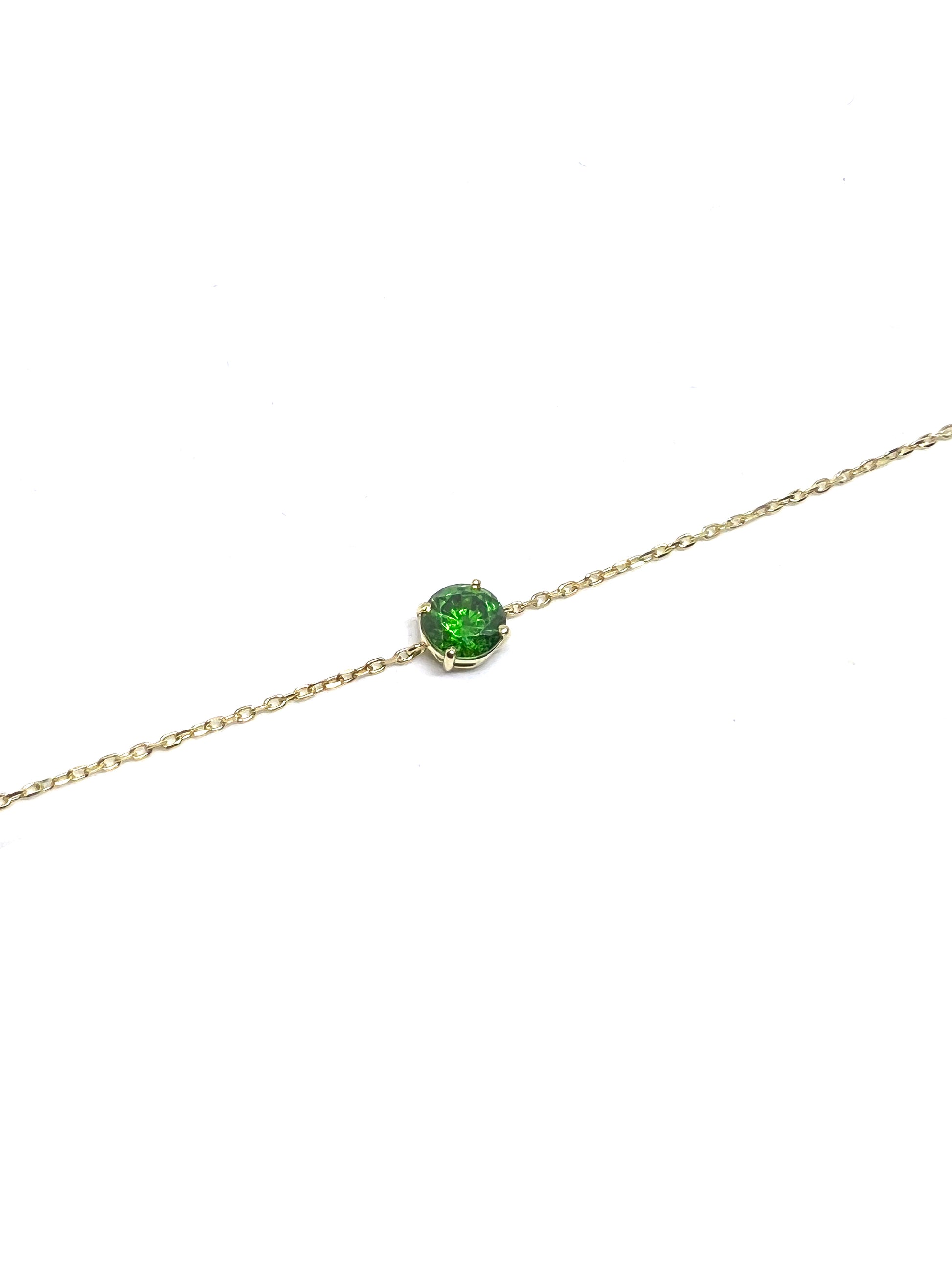 single stone bracelet