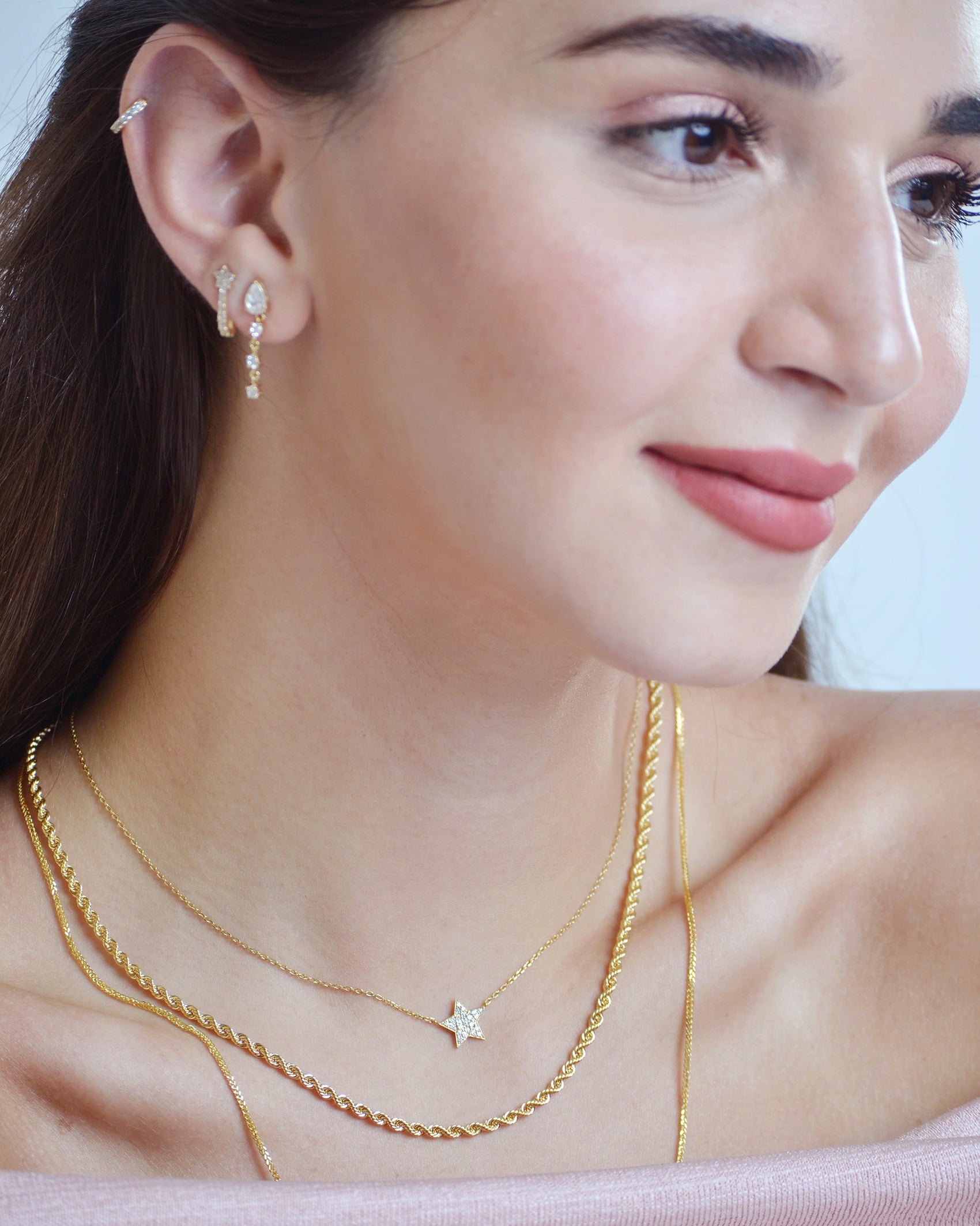shooting star studs