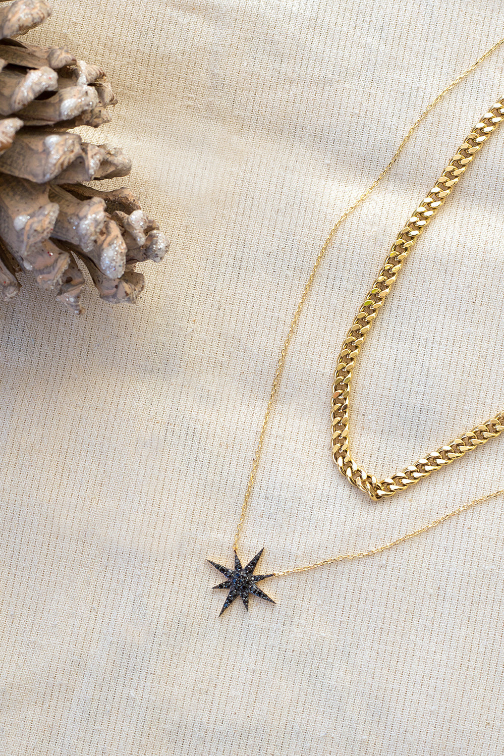 curb chain necklace 5mm (holllow)