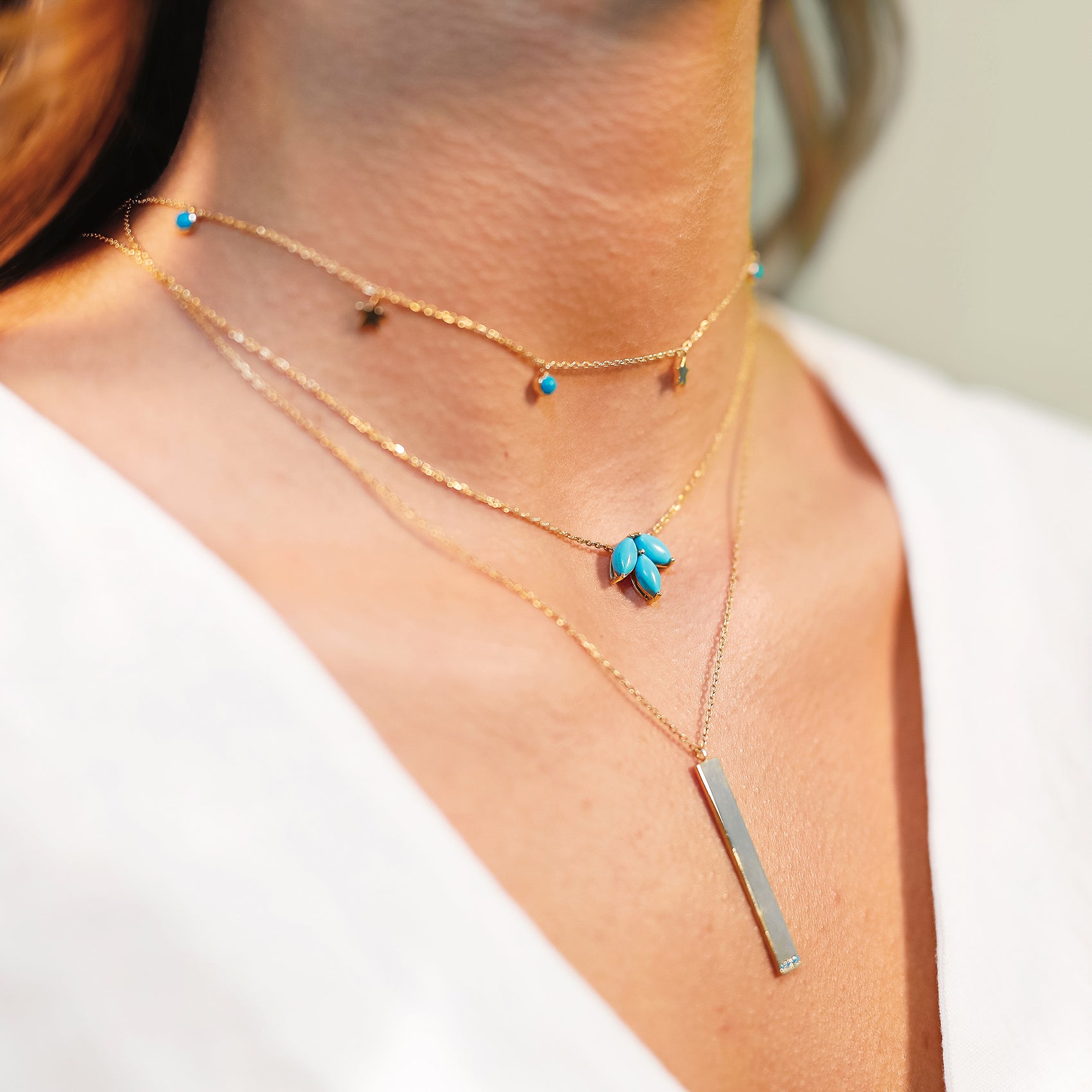lotus necklace