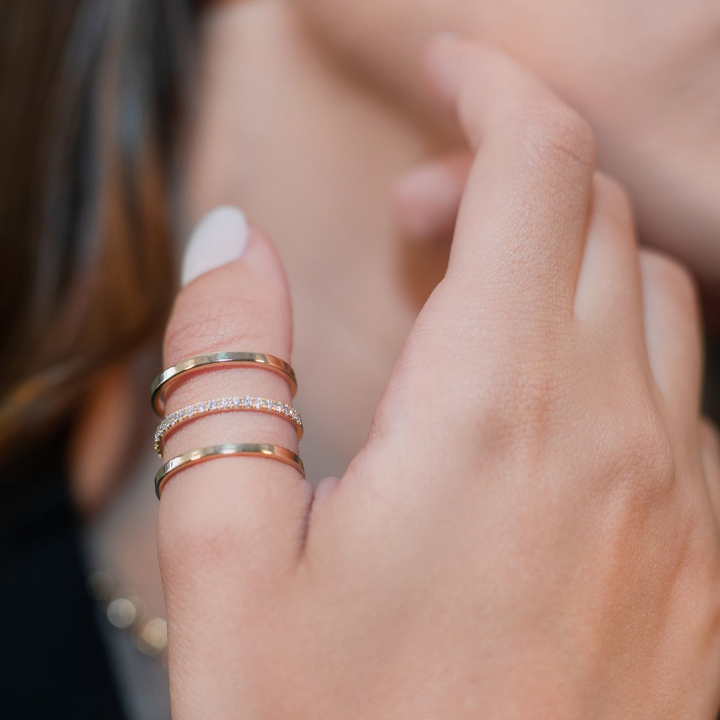 triple line ring