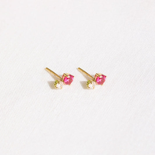 two-stone studs