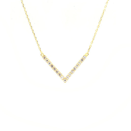 v necklace